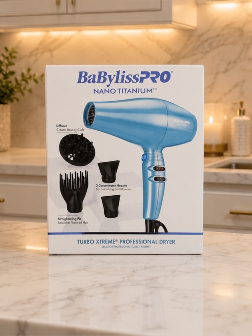 BaBylissPRO Nano Titanium Turbo Xtreme Dryer 👱♀️